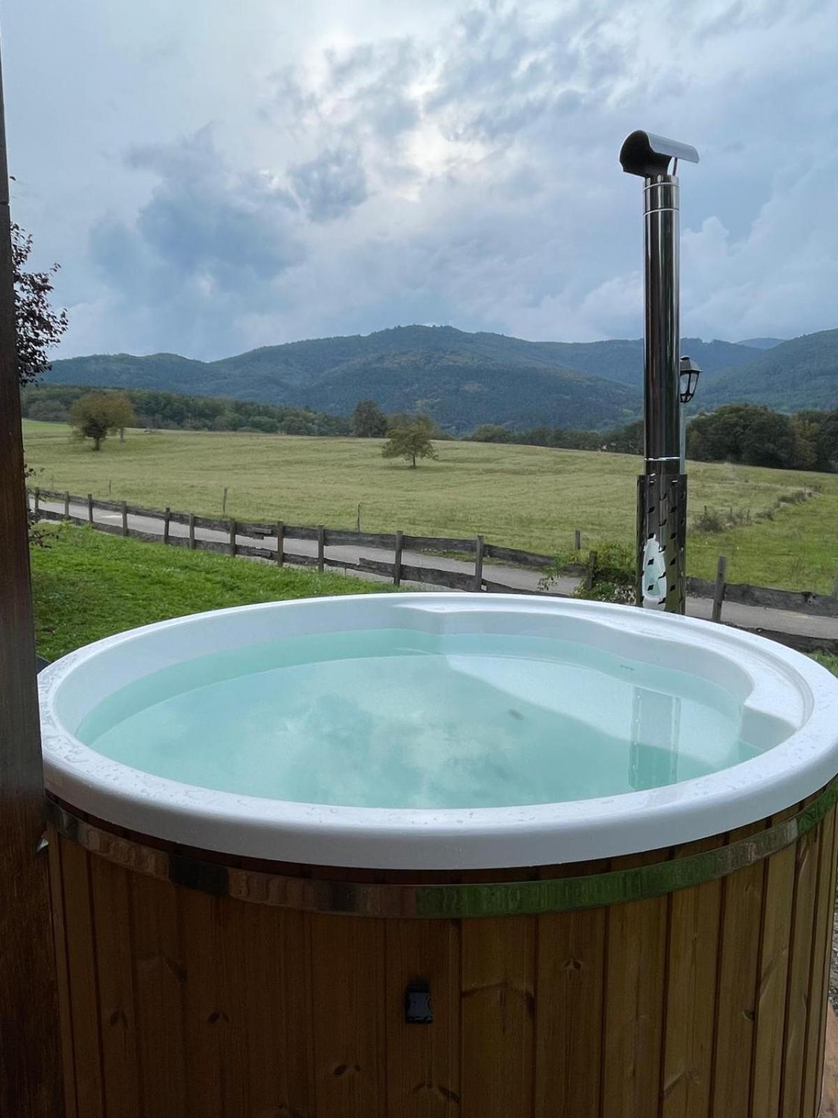 Вилла Domaine La Clairiere Et Bain Nordique Сульцмат Экстерьер фото